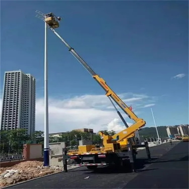 吉阳维修路灯的曲臂升降车出租